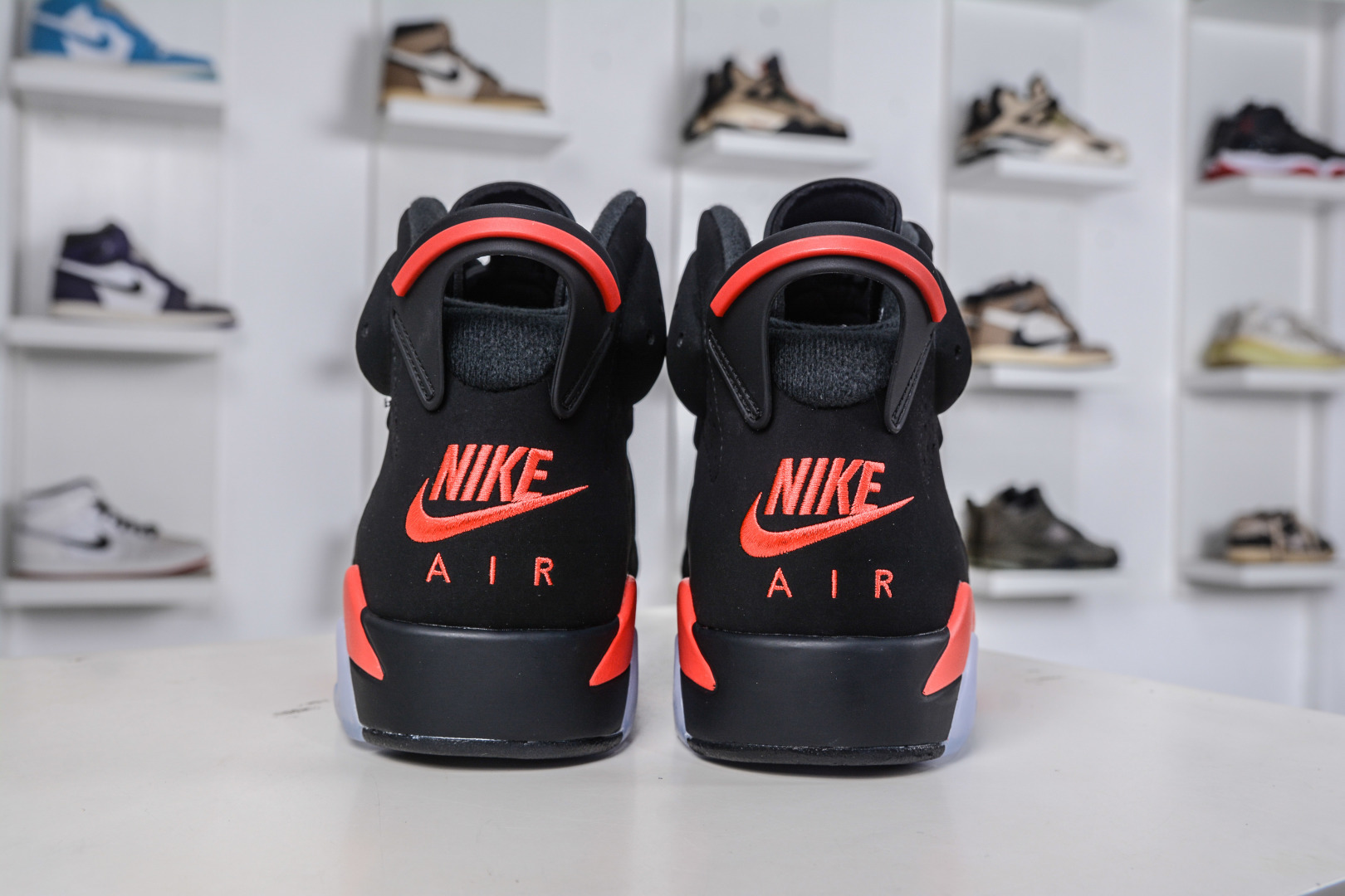 380 Air Jordan AJ6 Retro Infrared” 黑红 乔丹AJ6代中帮复古休闲文化篮球鞋 CT8529-001