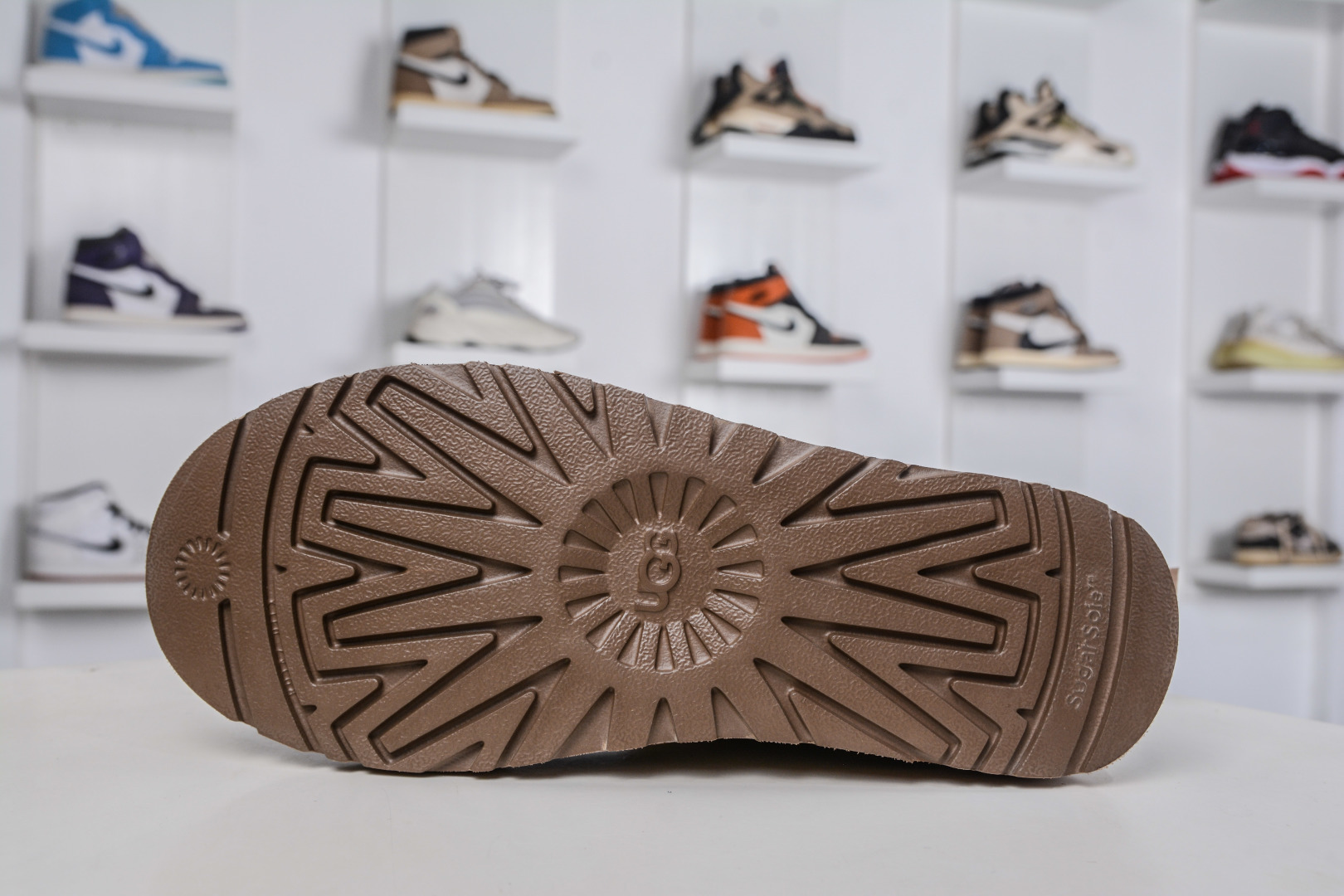 220 主推优势私 UGG Bailey贝莉单丝带蝴蝶结 棕色 1016501-ALP