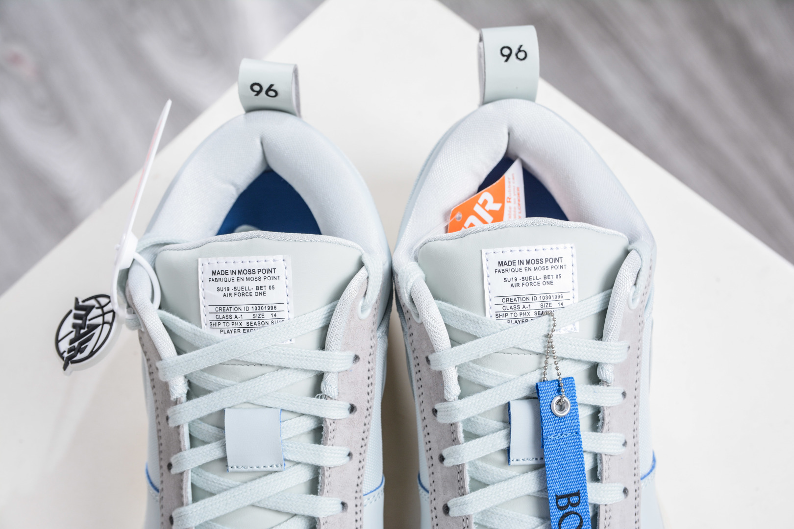 290 灭世版纯原 NK Book 1 Devin Booker 德文·布克一代男子实战篮球鞋 刮刮乐白蓝 IH0891-001