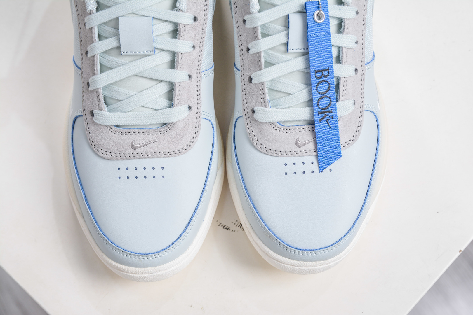 290 灭世版纯原 NK Book 1 Devin Booker 德文·布克一代男子实战篮球鞋 刮刮乐白蓝 IH0891-001