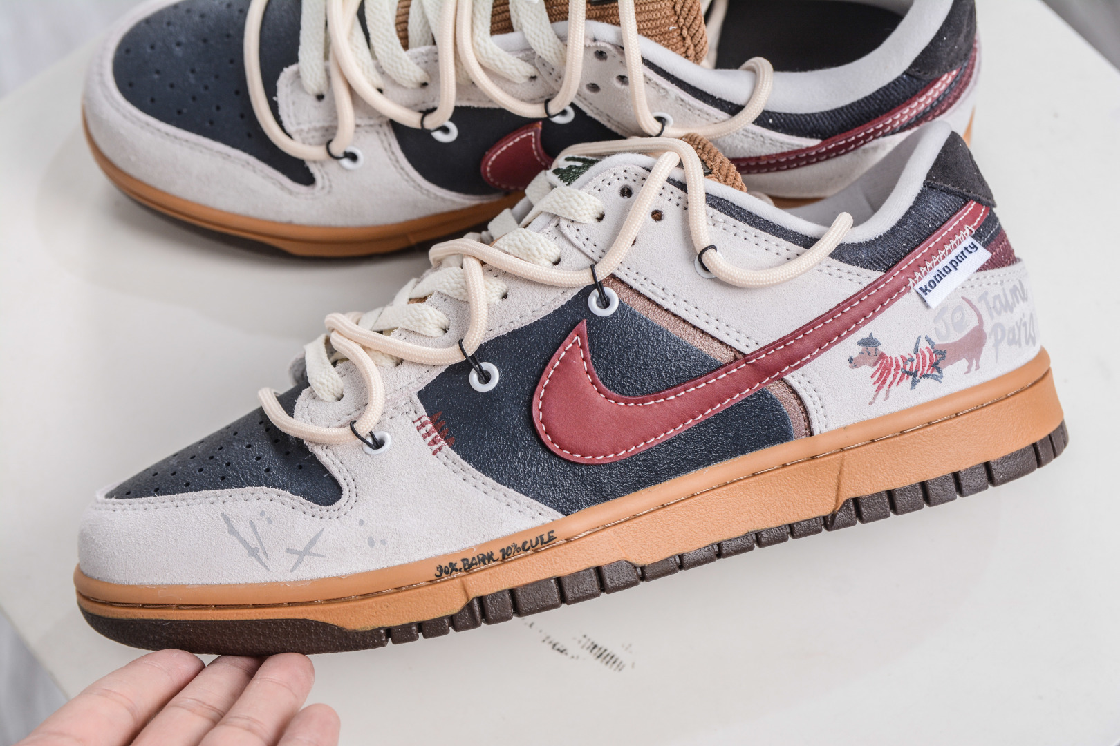 270 Nike Dunk Low 豆柴咖啡 棕红 当咖啡香遇见柴犬萌 HQ3459-212