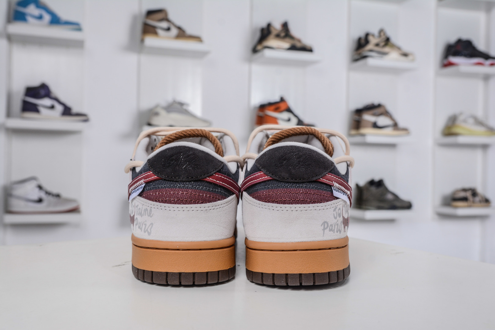 270 Nike Dunk Low 豆柴咖啡 棕红 当咖啡香遇见柴犬萌 HQ3459-212