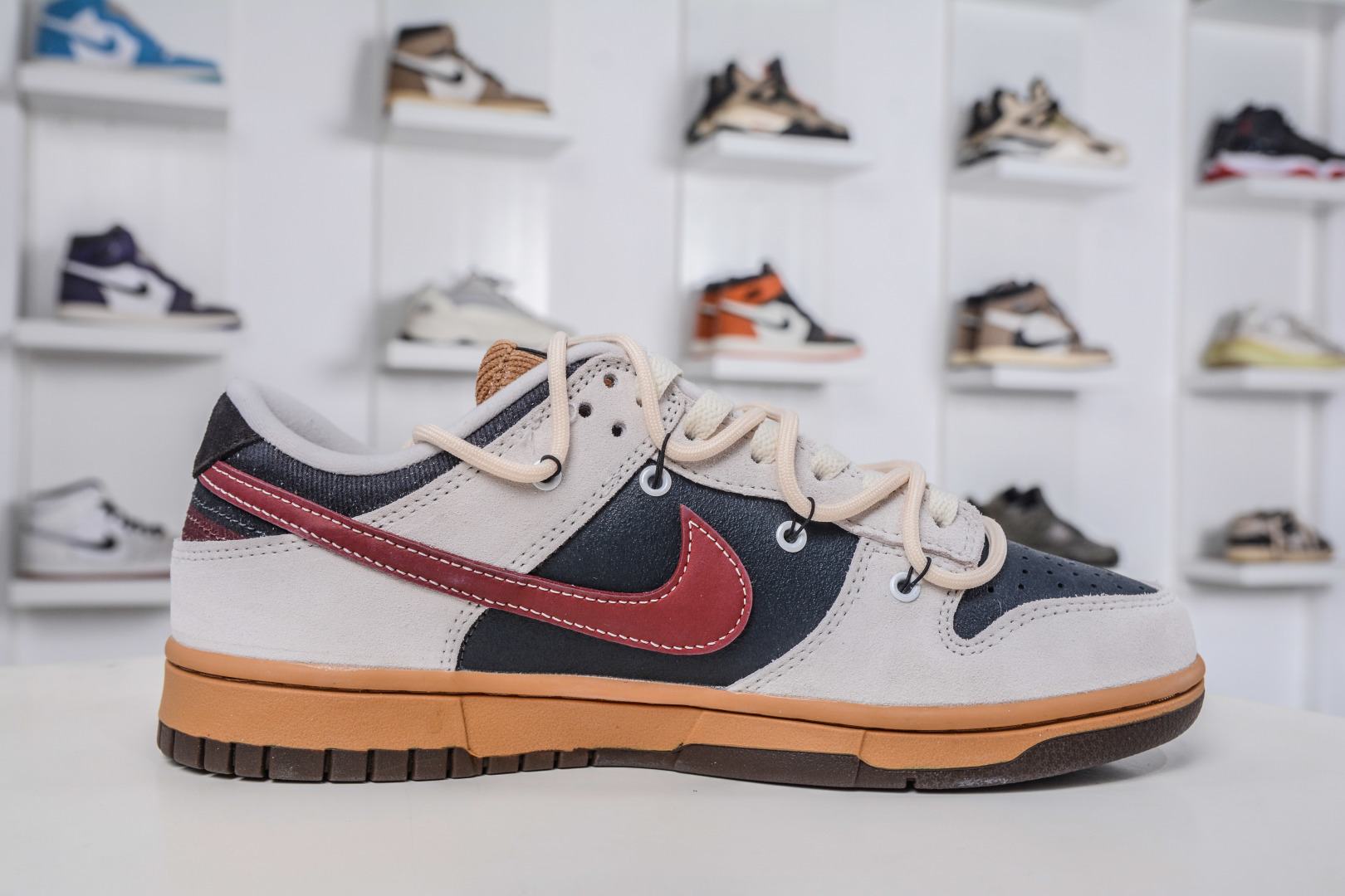 270 Nike Dunk Low 豆柴咖啡 棕红 当咖啡香遇见柴犬萌 HQ3459-212