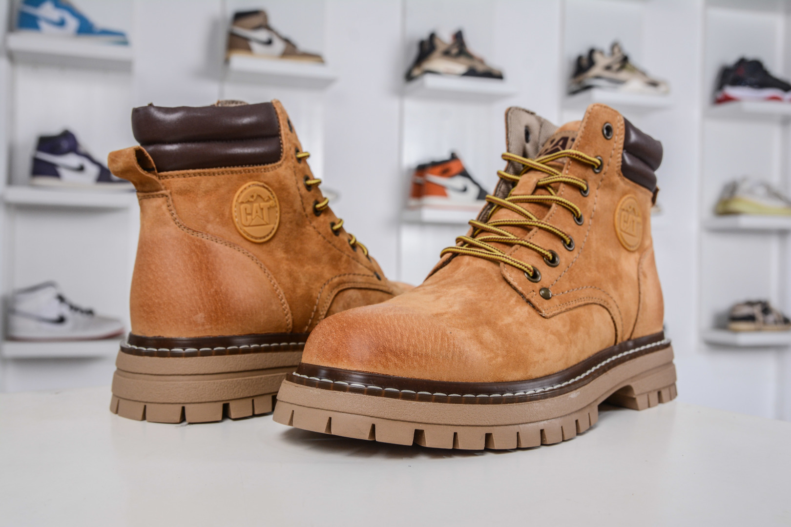 280 CAT 卡特 户外工装靴 时尚潮流搭配 P726538
