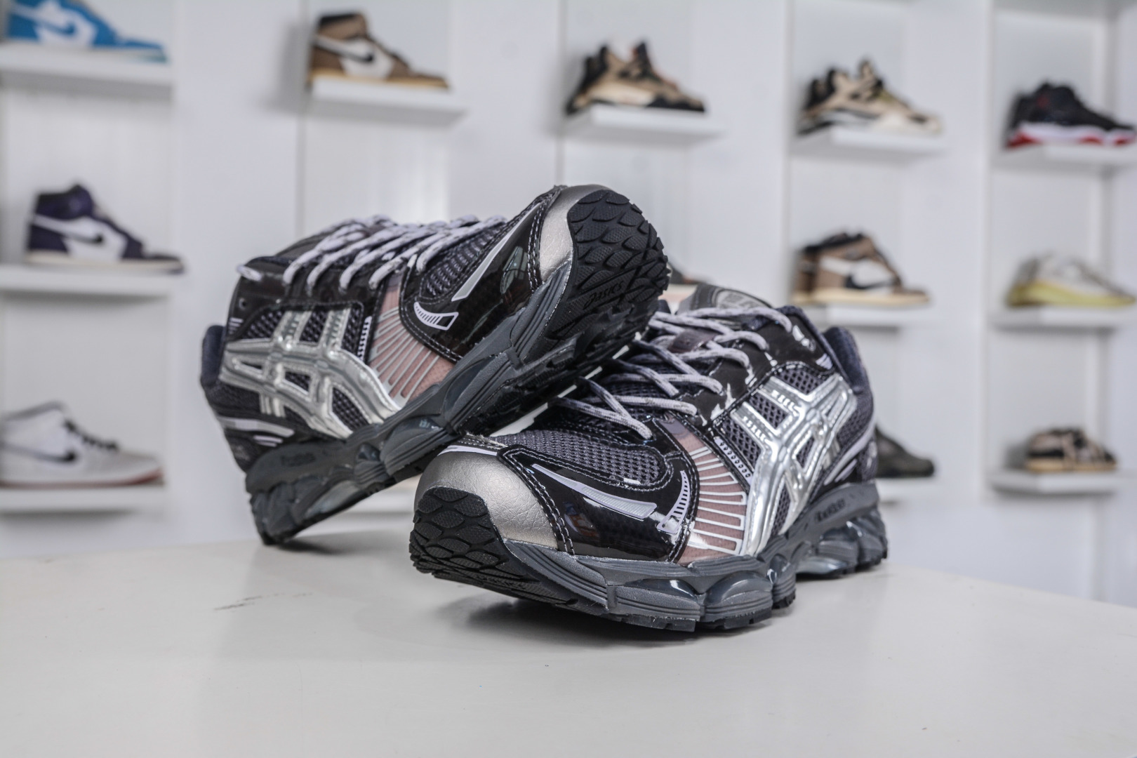 200 kith x Asics Gel-Kayano 12.1 亚瑟士联名百搭休闲运动慢跑鞋 1203A930-020