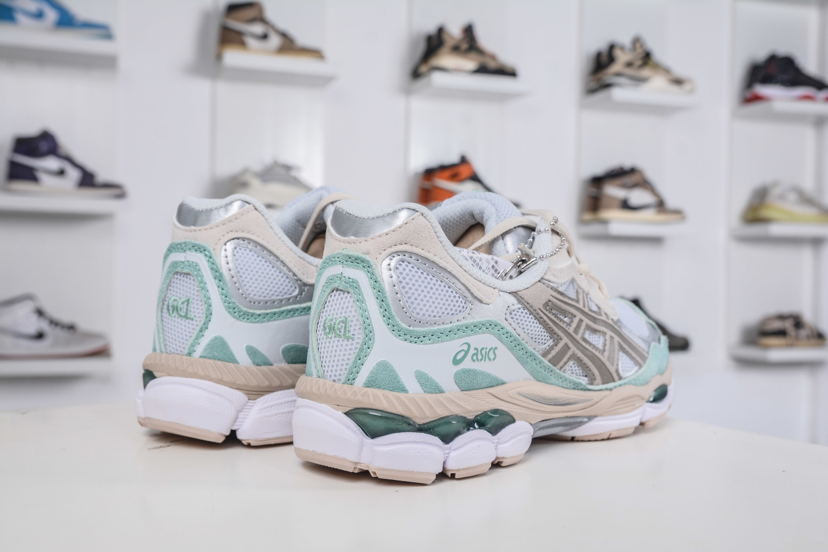 200 Asics Gel-N 纯原版本 亚瑟士运动休闲透气专业跑鞋 1203A859-100