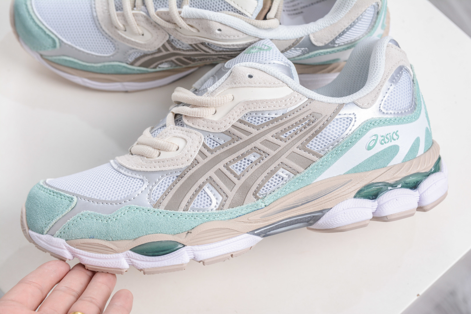 200 Asics Gel-N 纯原版本 亚瑟士运动休闲透气专业跑鞋 1203A859-100