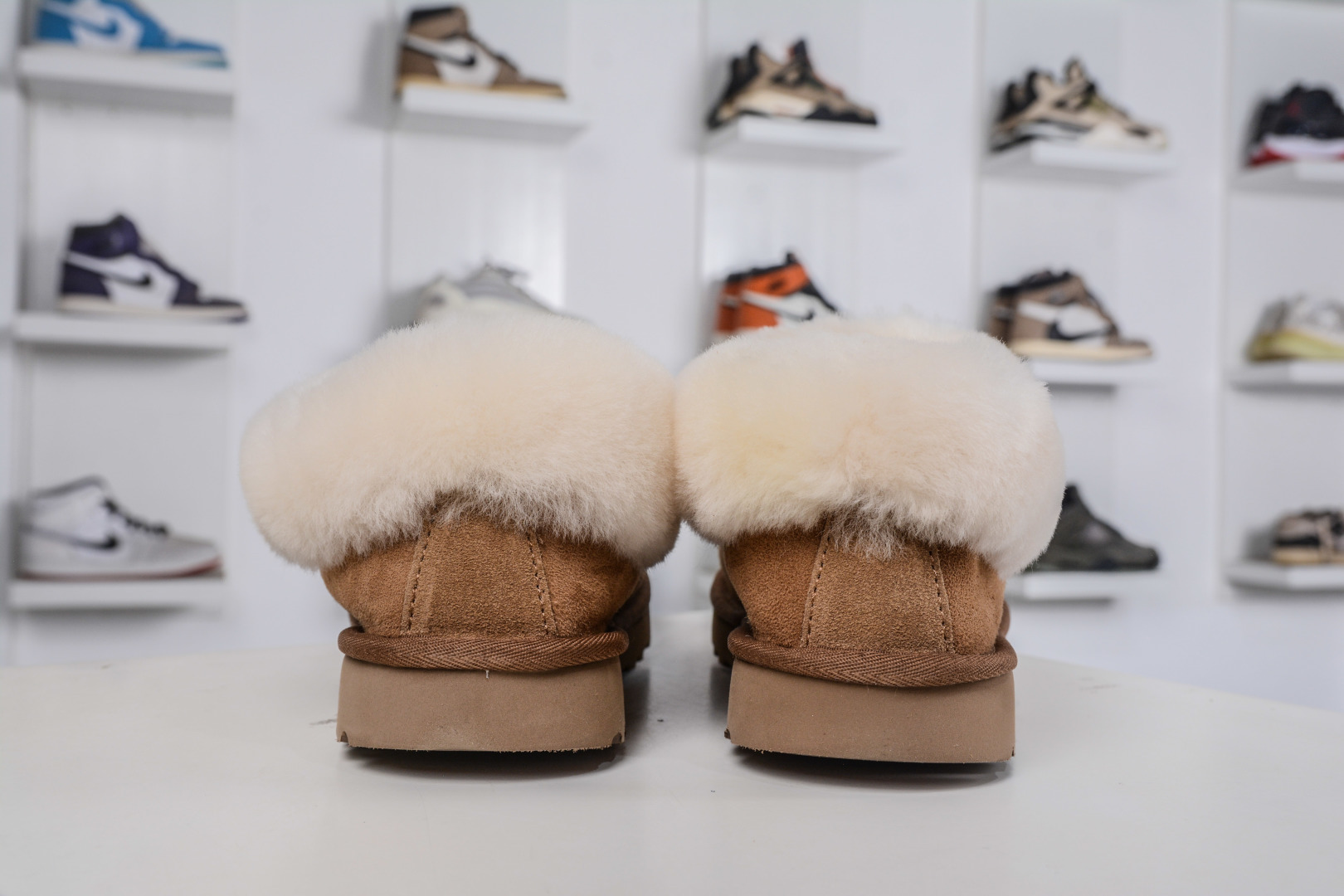 210 UGG 塔次特 薄底 栗色 羊皮毛一体高品质 保暖锁热 1134810-CHE