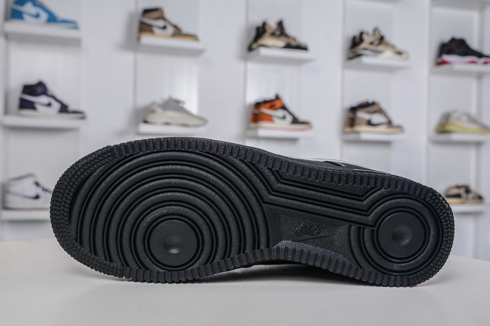 纯原 NK Air Force 1 Low 空军一号 黑色银翼杀手 官方同步 原装级别 原楦头原纸板 打