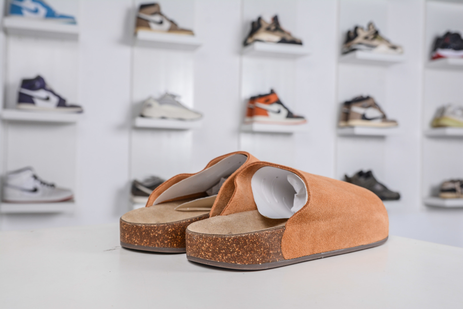 180 adidas originals Adimule 栗色 勃肯系 防磨防滑包头拖鞋 JR3586