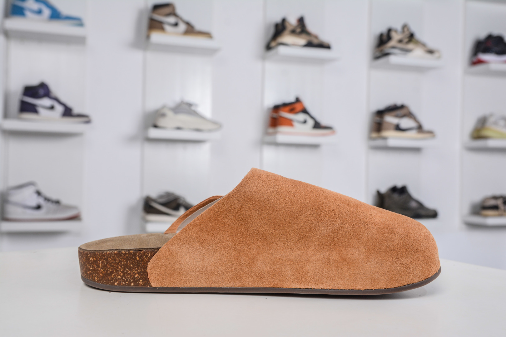 180 adidas originals Adimule 栗色 勃肯系 防磨防滑包头拖鞋 JR3586