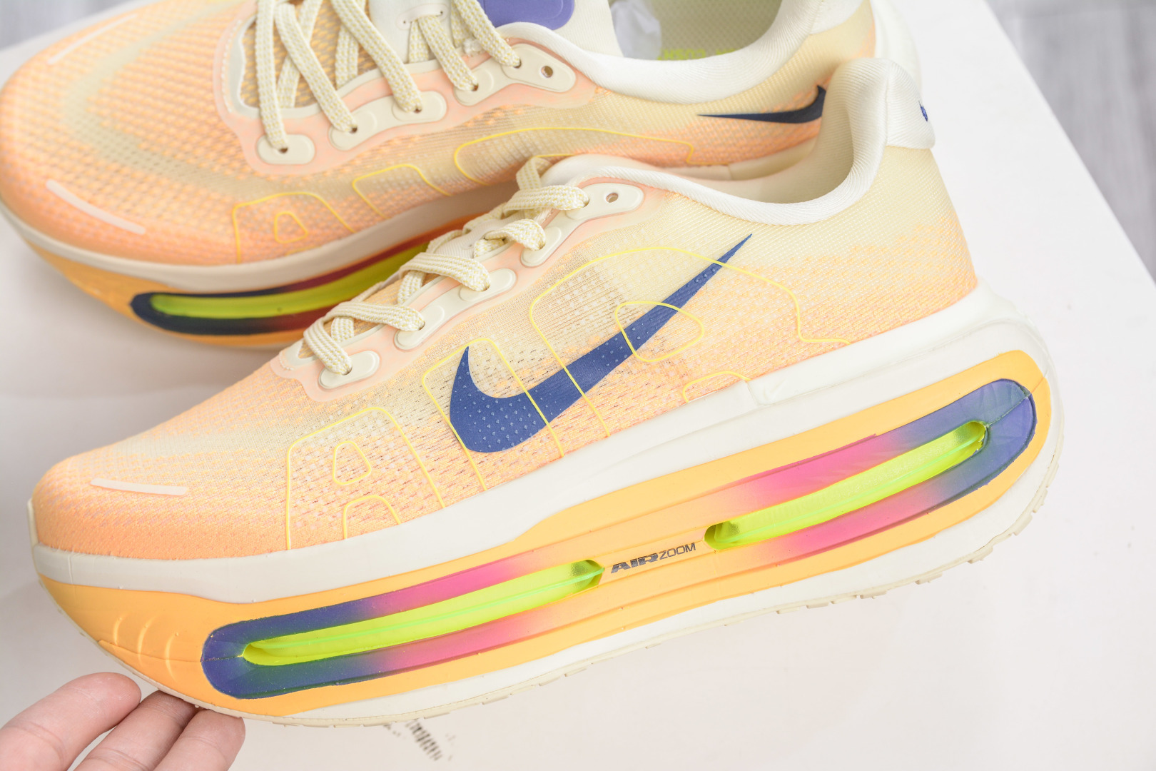 X版 Nike Air Zoom Pegasus Premium 全掌气垫缓震网面运动跑鞋 HQ2050-401