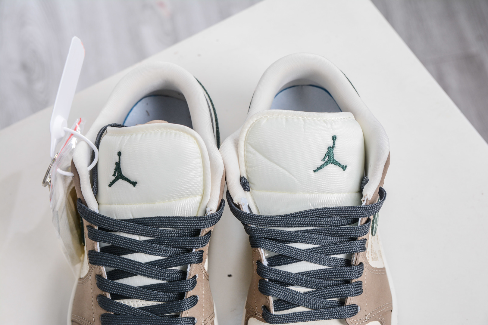 Air Jordan 1 Retro Low x Stussy 斯图西联名-米棕绿 QD1988-007