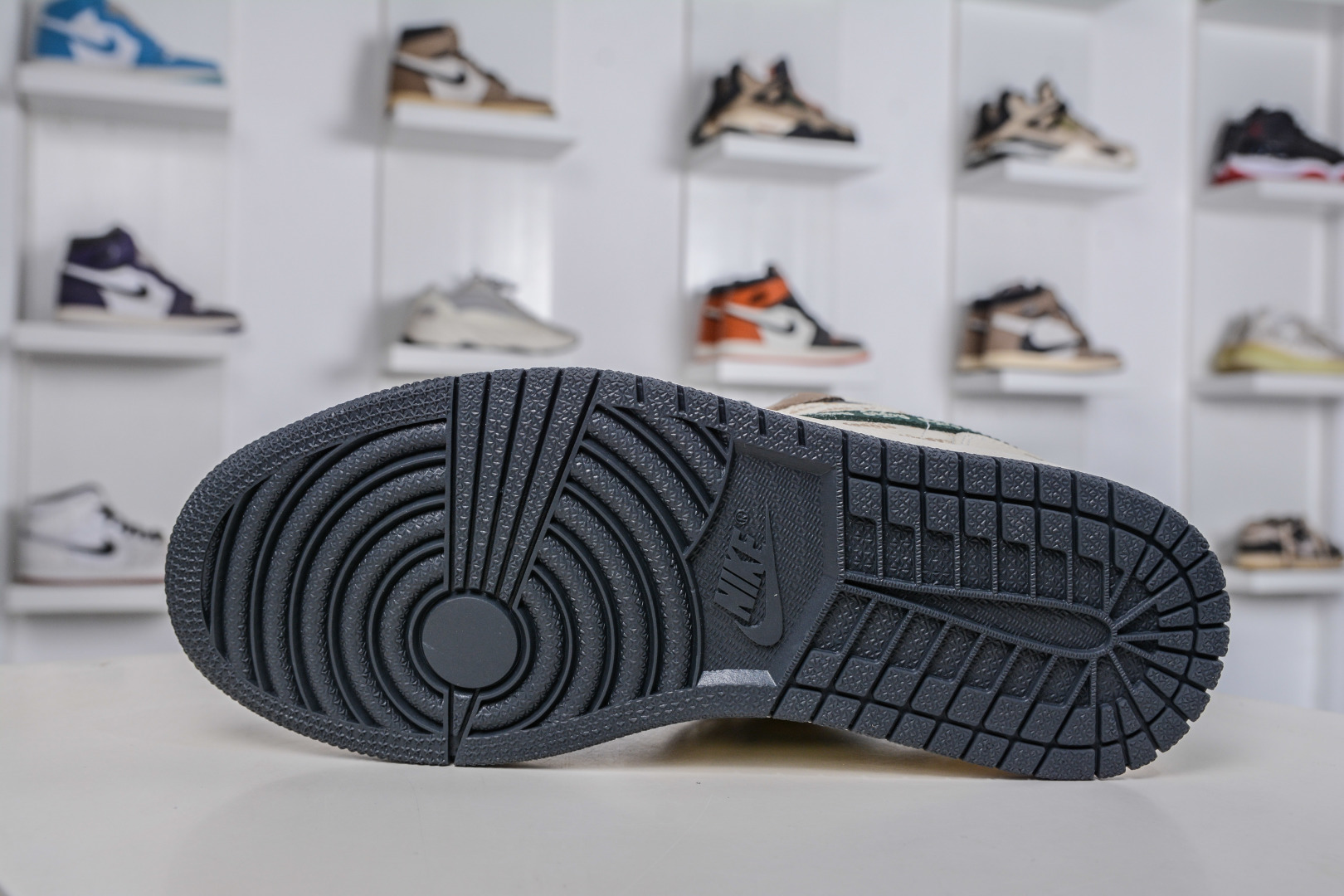 Air Jordan 1 Retro Low x Stussy 斯图西联名-米棕绿 QD1988-007