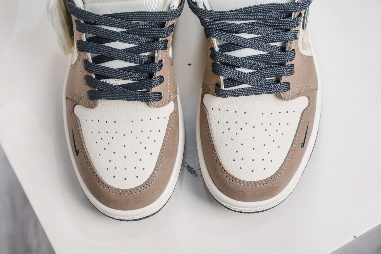 Air Jordan 1 Retro Low x Stussy 斯图西联名-米棕绿 QD1988-007