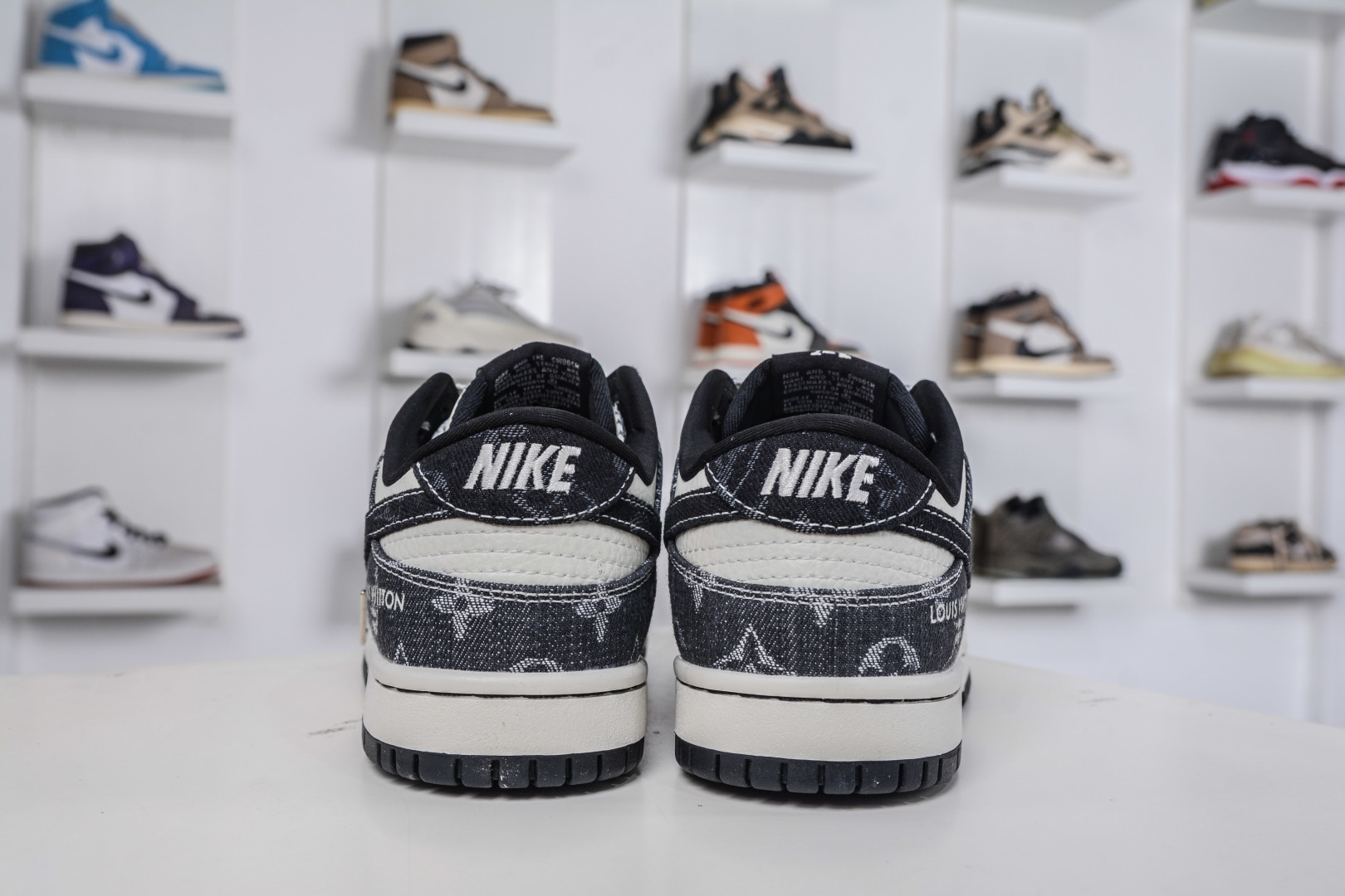 Nike SB Dunk Low x Louis Vuitton LV联名-白灰黑牛仔 SC0601-471