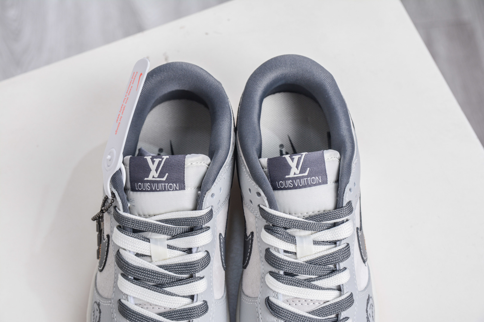 Nike SB Dunk Low X Stussy x Louis Vuitton LV斯图西联名-灰黑生胶 SG6688-006