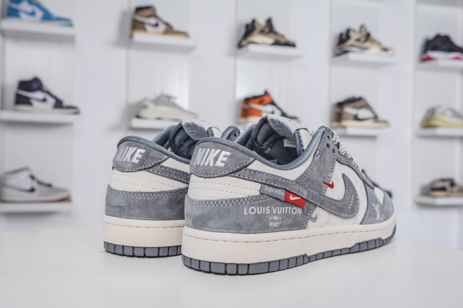 Nike SB Dunk Low x Louis Vuitton LV联名-白灰 CX5050-Y13