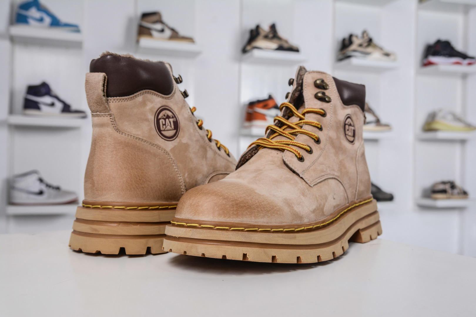 280 CAT卡特 户外工装轻底休闲马丁靴大黄靴系列