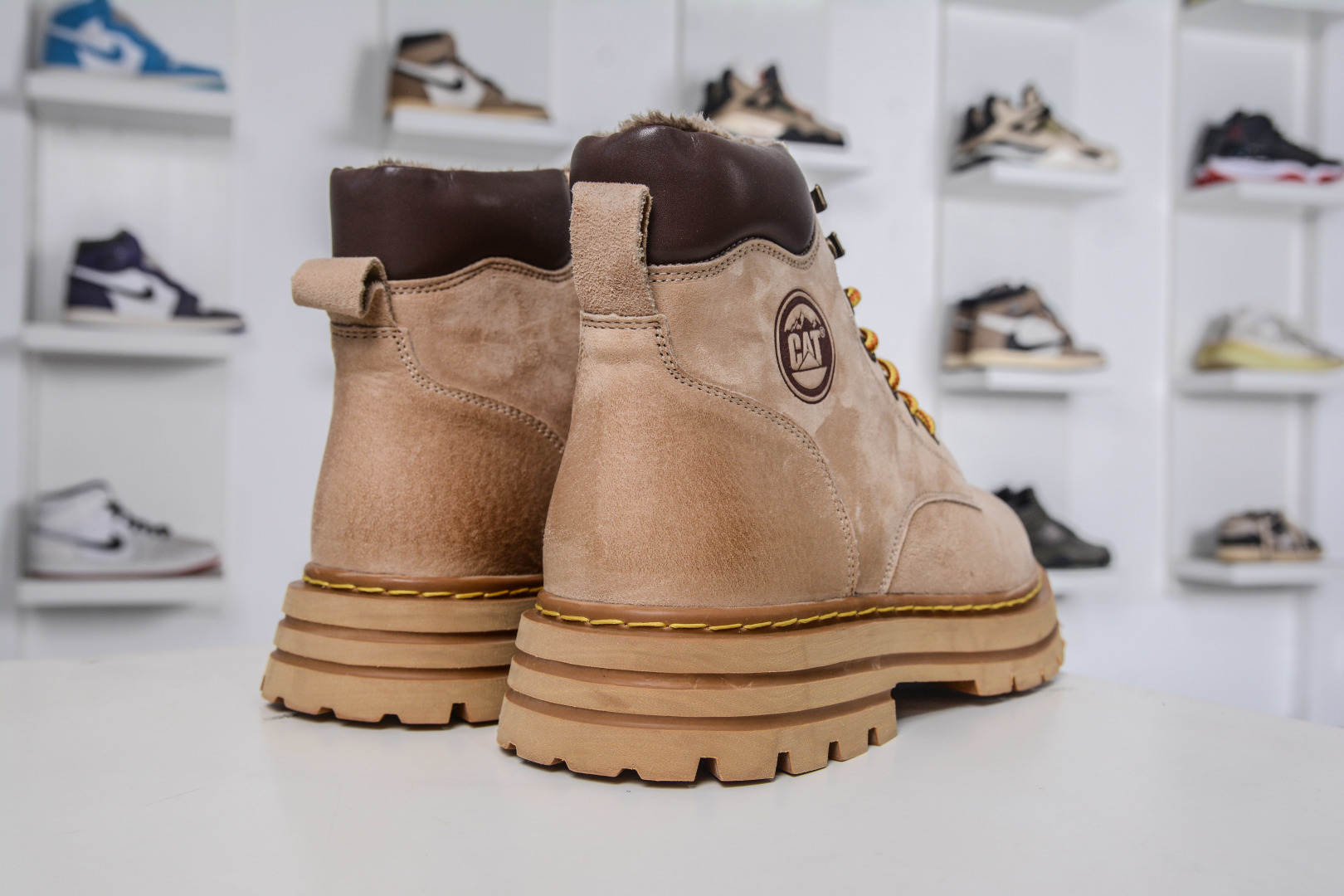 280 CAT卡特 户外工装轻底休闲马丁靴大黄靴系列