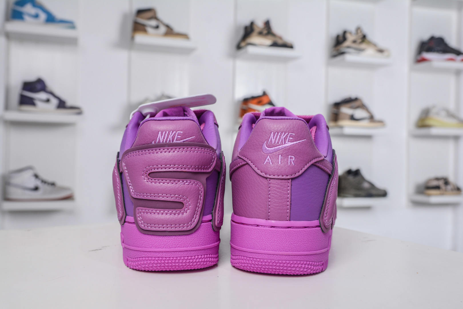 HY版 350 TOP版 多版本供应 HY版 CPFM x NK Air Force 1 07 Low 空军一号系列低帮经典百搭休闲运动板鞋“联名放大补丁字母” FQ7069-500