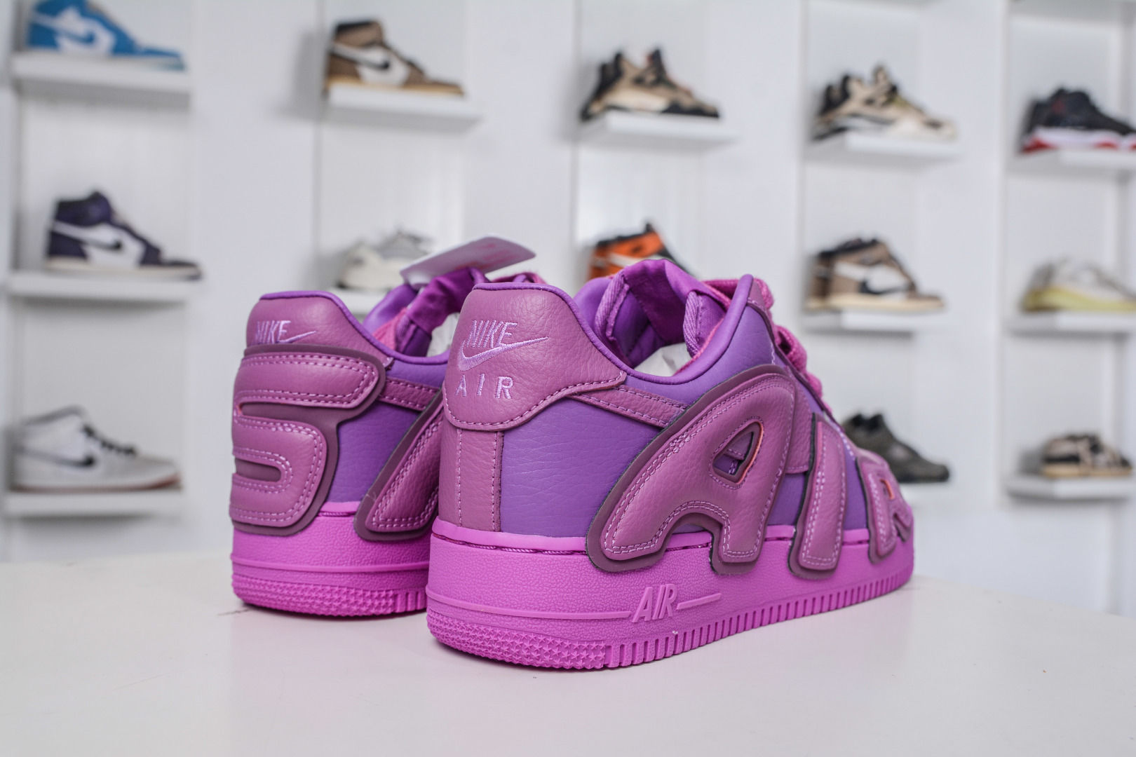 HY版 350 TOP版 多版本供应 HY版 CPFM x NK Air Force 1 07 Low 空军一号系列低帮经典百搭休闲运动板鞋“联名放大补丁字母” FQ7069-500