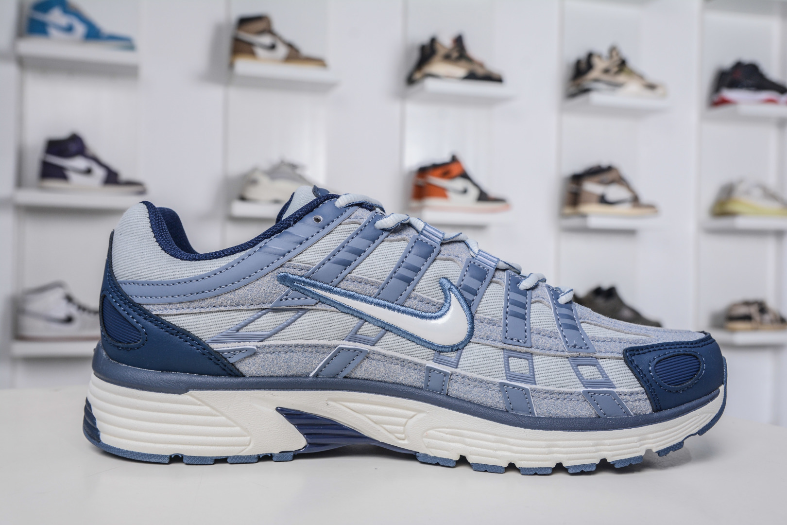 180 X版 NK P-6000 系列低帮复古老爹风休闲运动舒适慢跑鞋 IH3646-499