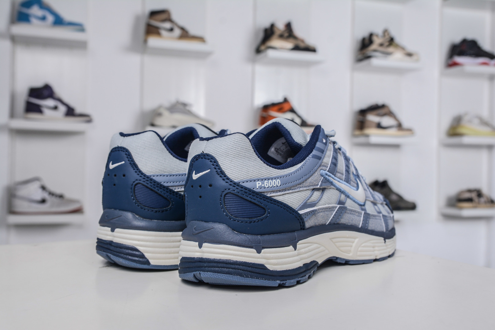 180 X版 NK P-6000 系列低帮复古老爹风休闲运动舒适慢跑鞋 IH3646-499