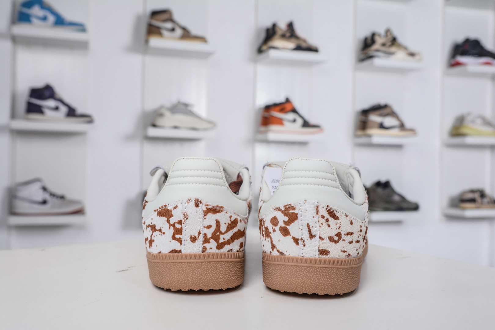 200 adidas originals Samba LT 棕白色 JS3931