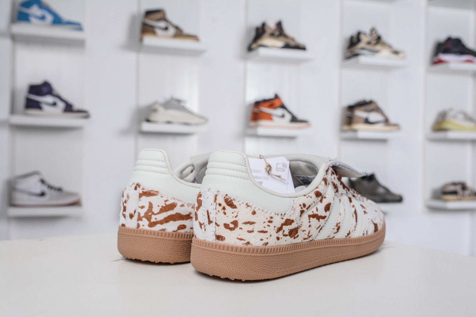 200 adidas originals Samba LT 棕白色 JS3931