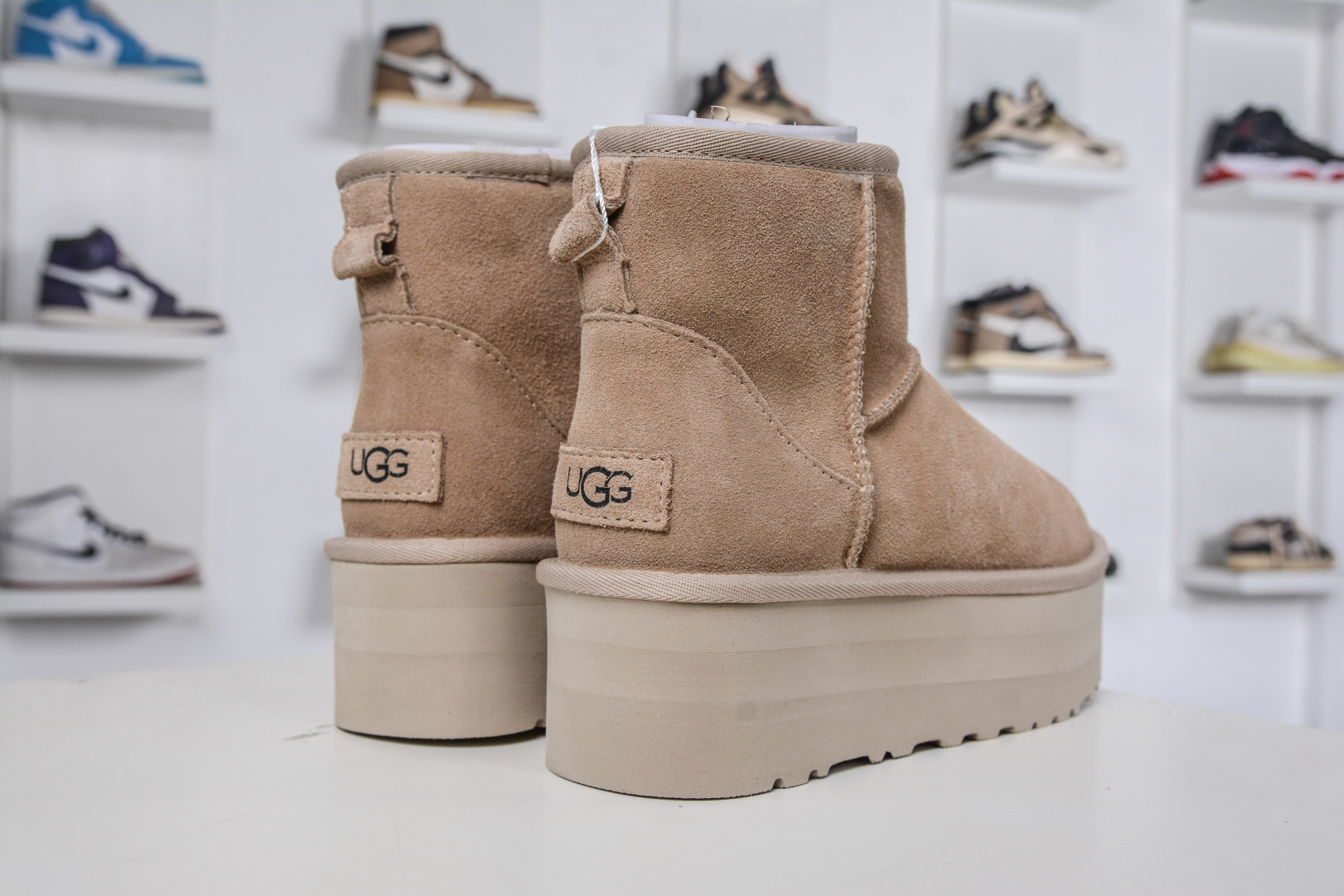 260 UGG Mini中桶厚底5cm 栗色 装 1134991