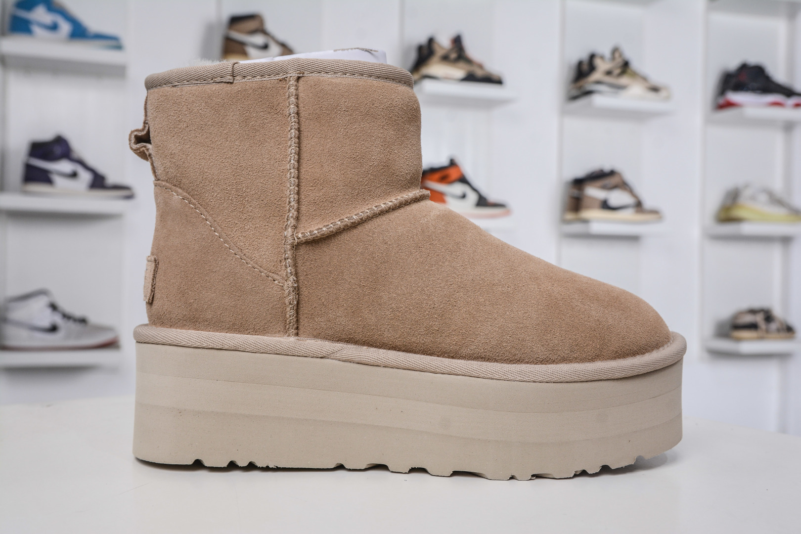 260 UGG Mini中桶厚底5cm 栗色 装 1134991