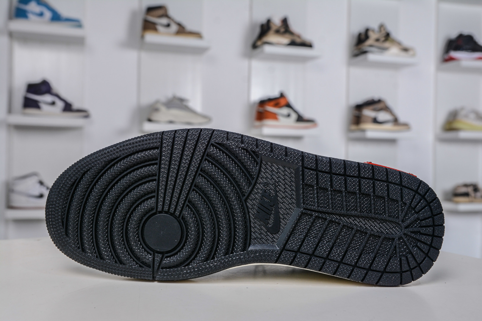 TS x Air Jordan x Louis Vuitton X Supreme AJ1 Low 倒钩低帮LV SUP 联名-白黑牛仔 SC0601-054