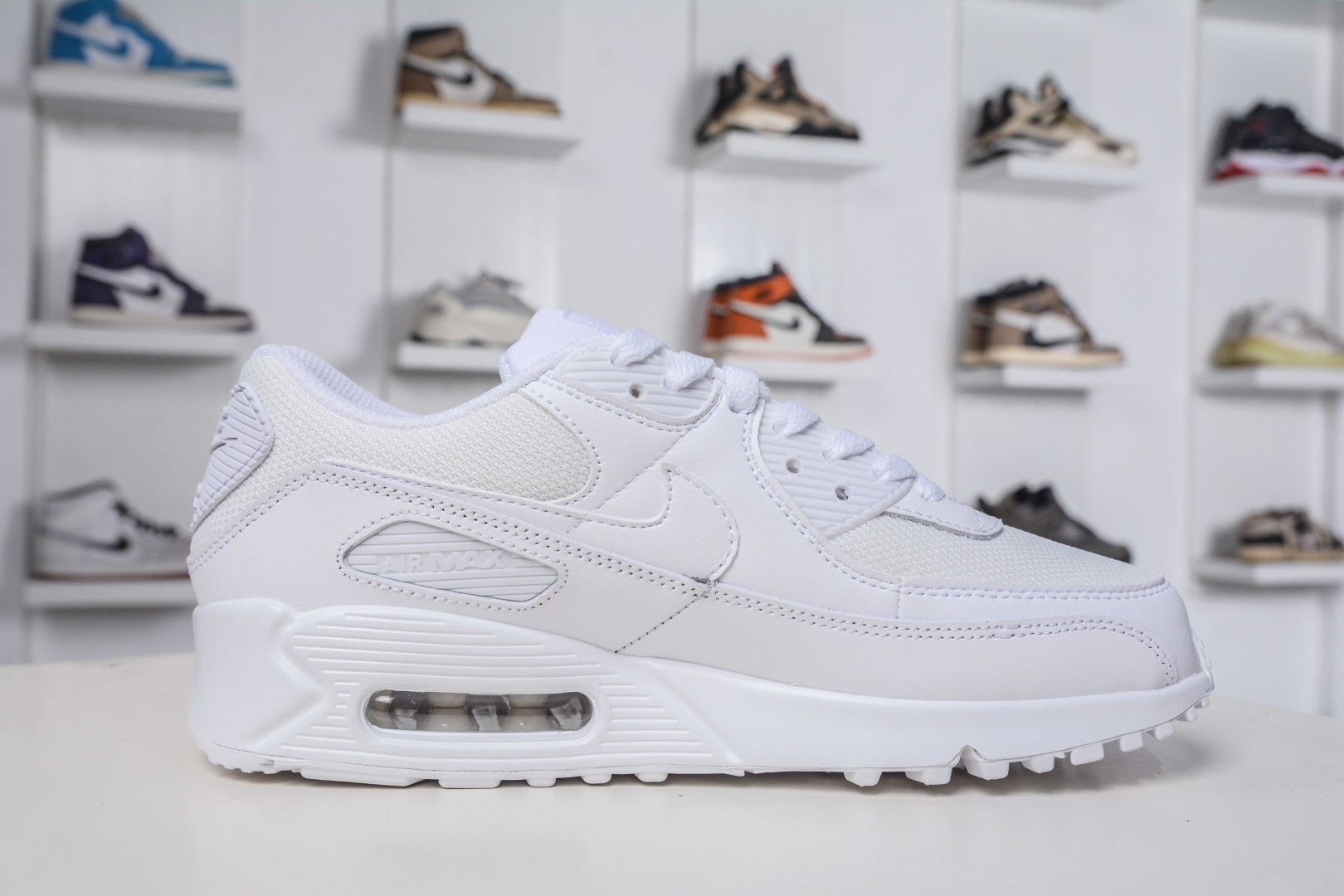 X版 NK Air 90 气垫复古减震跑步鞋 CN8490-100