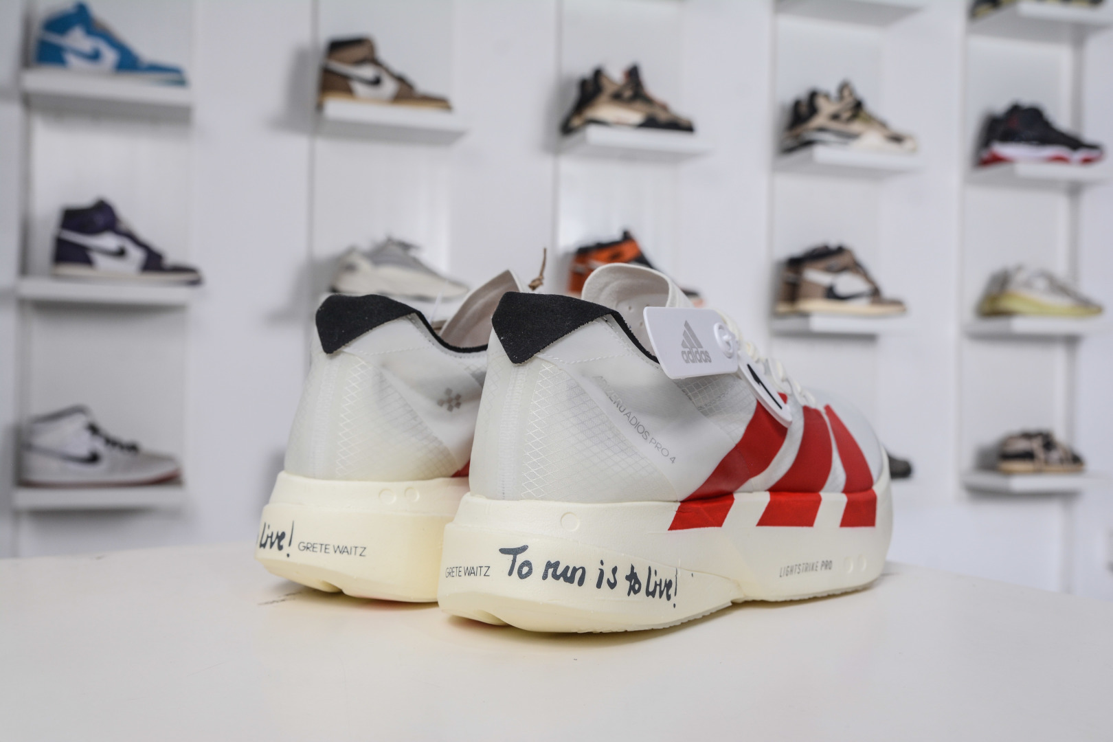 adidas Adizero Adios Pro 4 阿迪达斯马拉松跑步鞋 JR6363-莆田鞋,莆田鞋货源,高仿鞋,高仿鞋货源,安福档口,莆田高仿鞋,莆田鞋批发,高仿鞋批发,莆田高仿运动鞋,高仿运动鞋,莆田运动鞋 adidas Adizero Adios Pro 4 阿迪达斯马拉松跑步鞋 JR6363