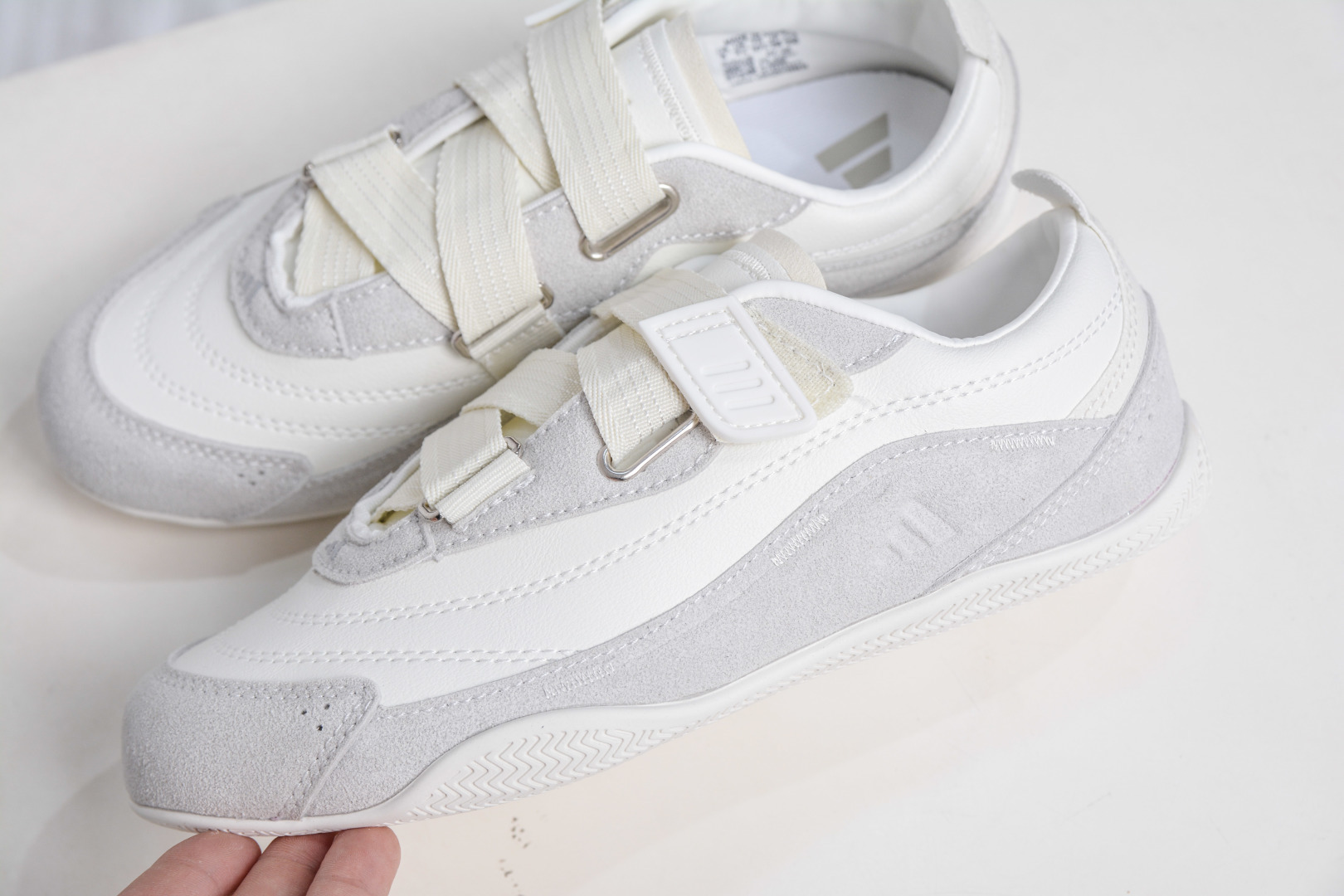 170 AD Urban Reverie Fos 白灰 魔术贴城市芭蕾风薄底休闲鞋 JQ9390