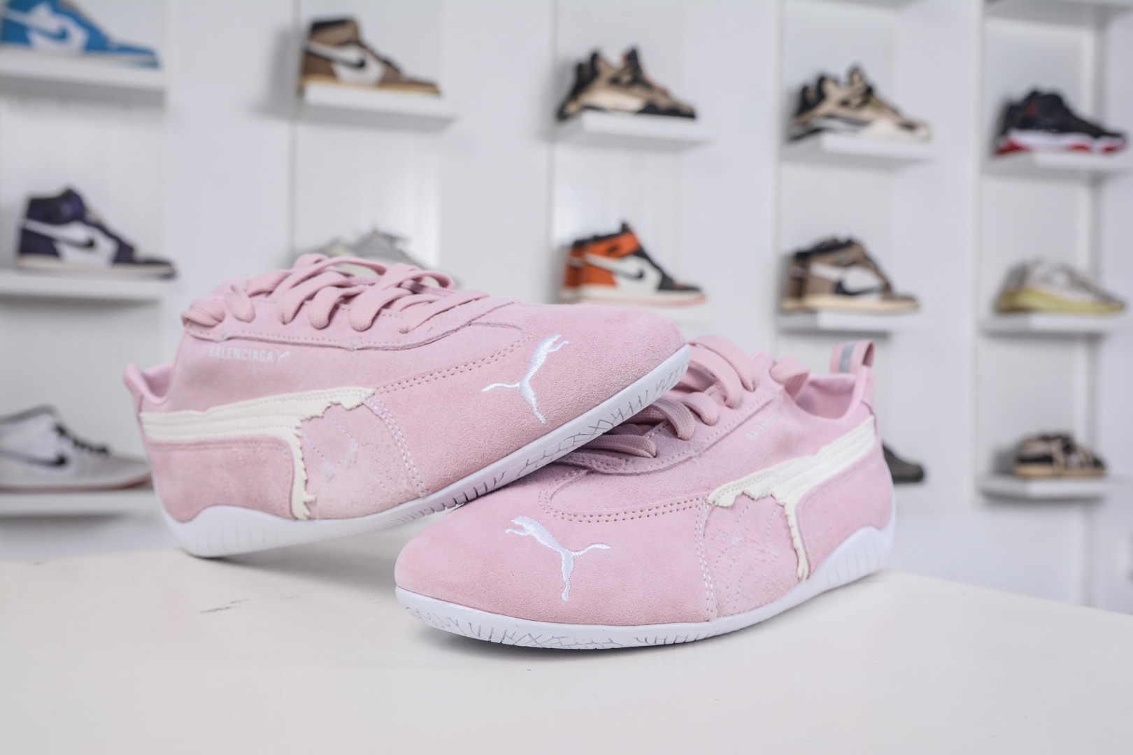 PUMA 彪马 x Balenciaga巴黎世家 Speedcat 系列 薄底鞋 406519-07