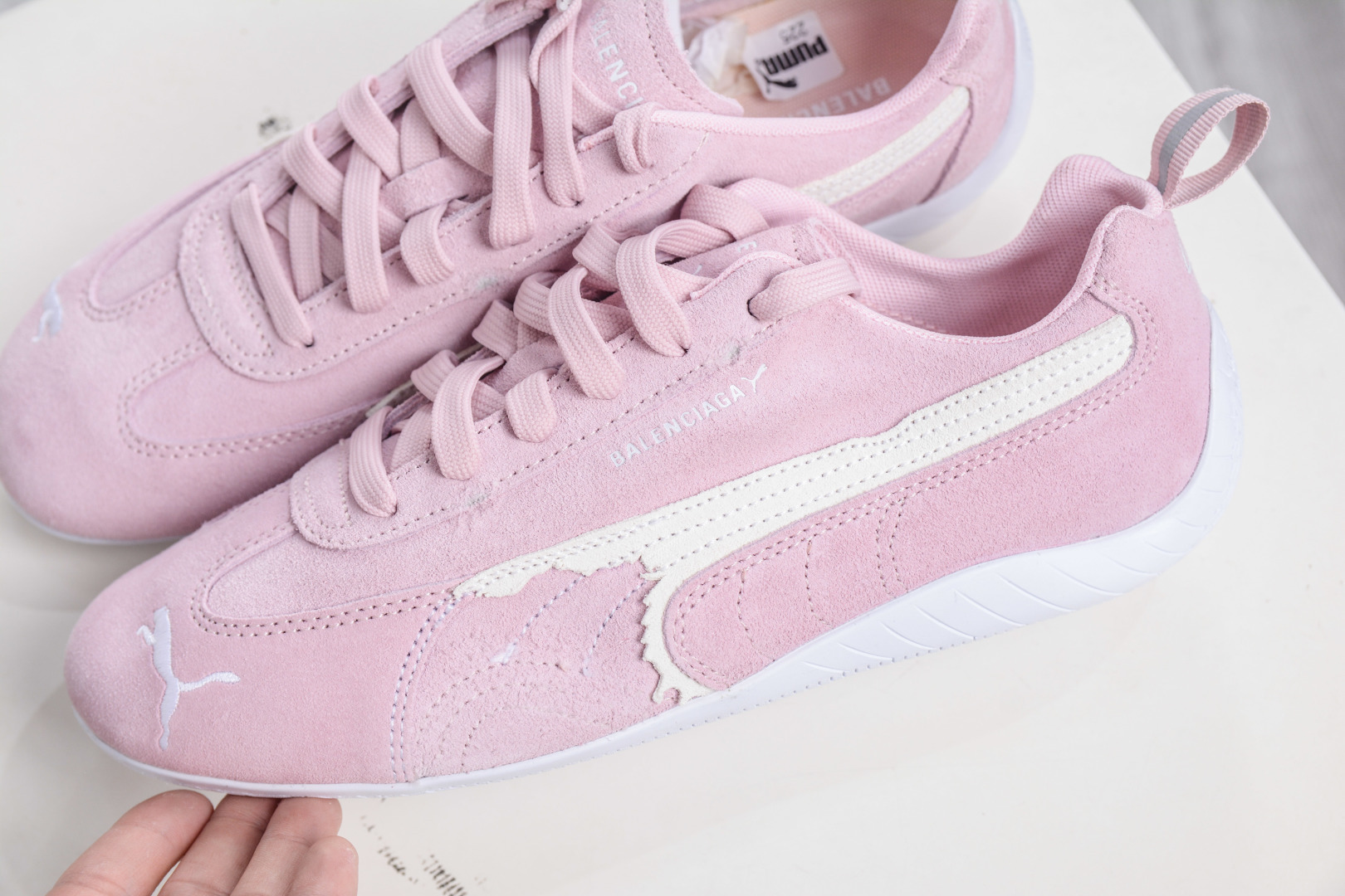 PUMA 彪马 x Balenciaga巴黎世家 Speedcat 系列 薄底鞋 406519-07