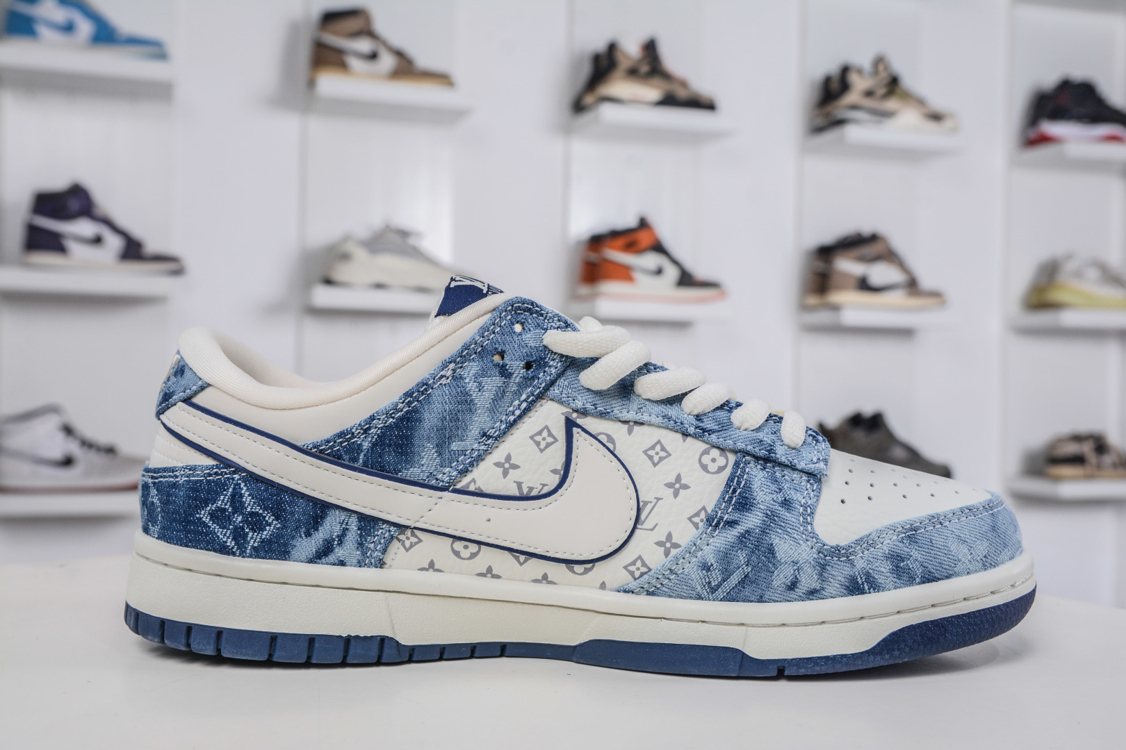 Nike SB Dunk Low x Louis Vuitton LV联名-白蓝牛仔 YF9511-903