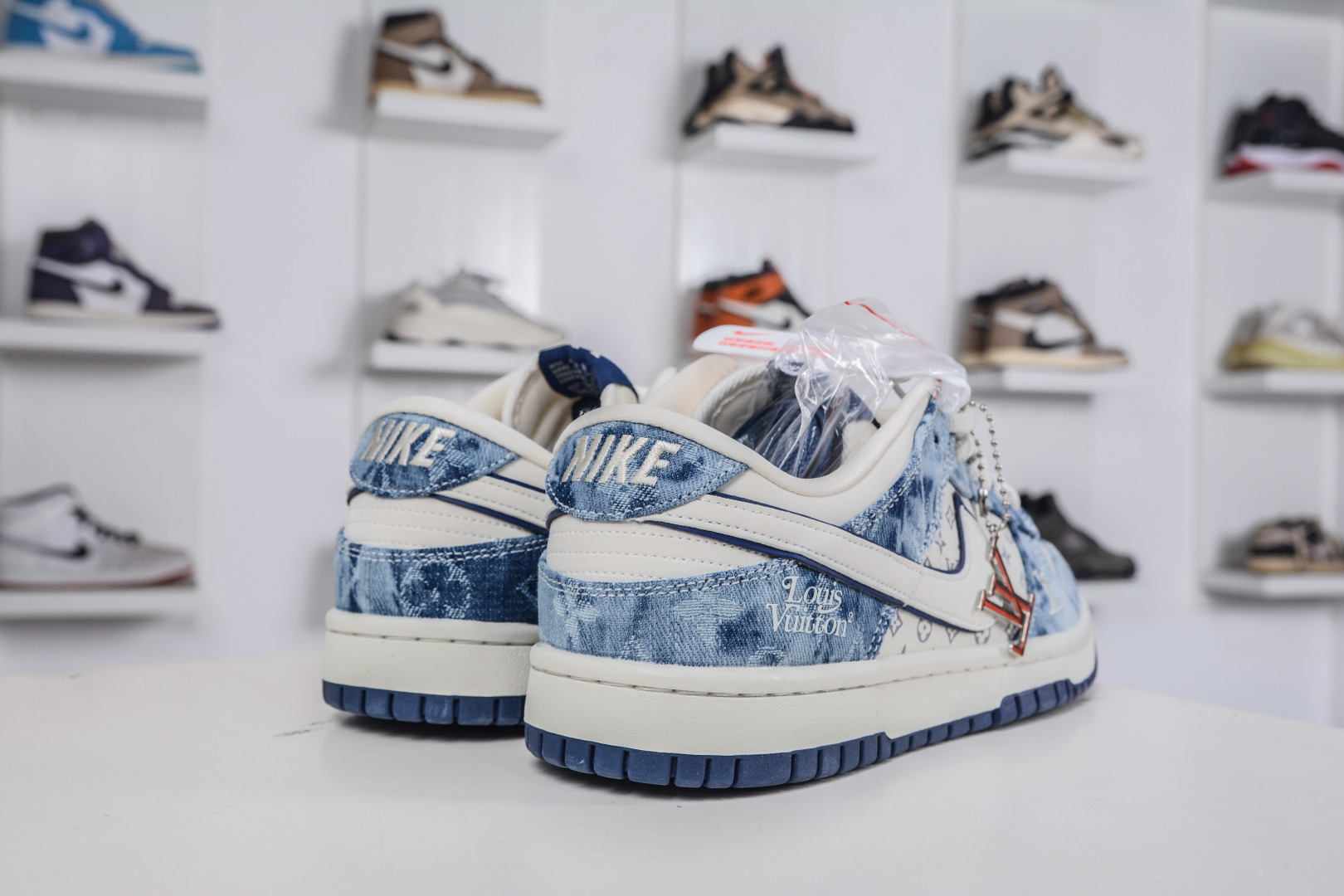 Nike SB Dunk Low x Louis Vuitton LV联名-白蓝牛仔 YF9511-903