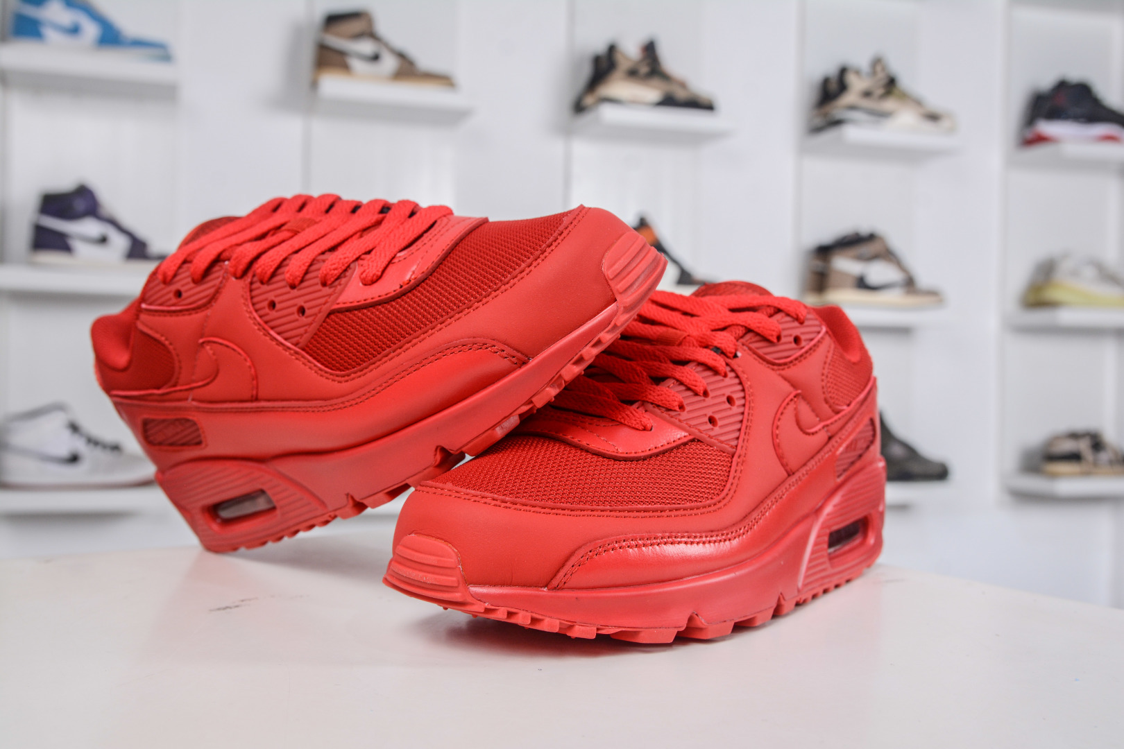 X版 NK Air 90 气垫复古减震跑步鞋 CZ7918-600