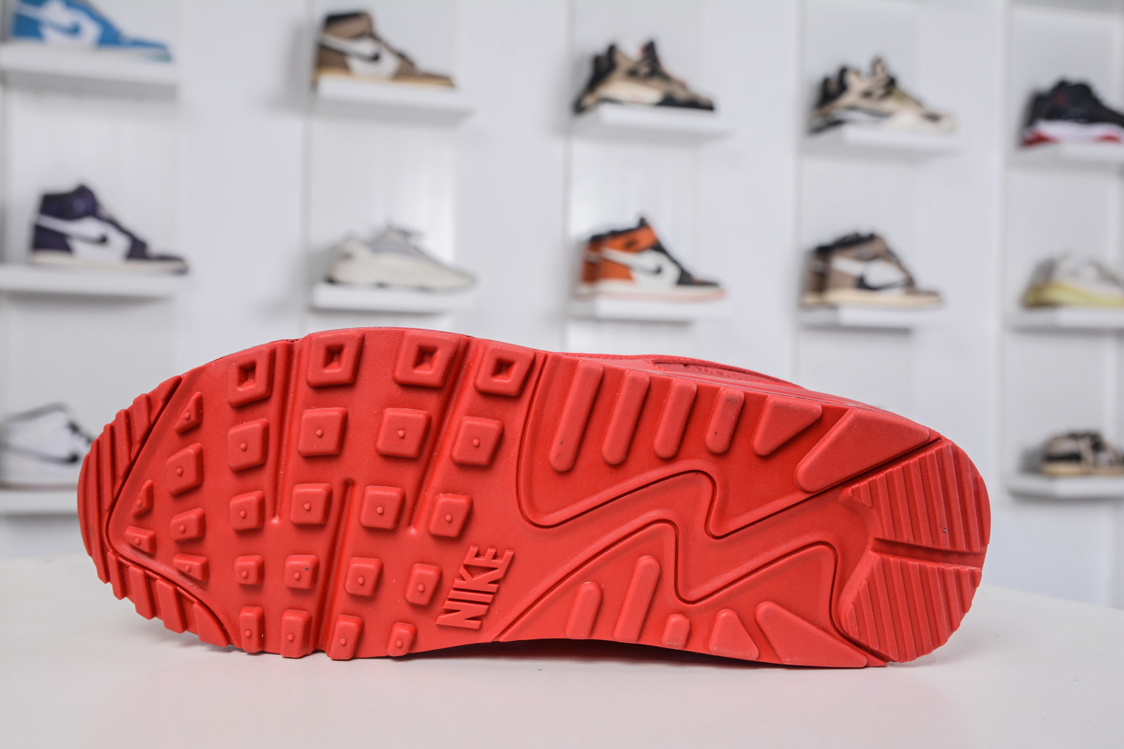 X版 NK Air 90 气垫复古减震跑步鞋 CZ7918-600