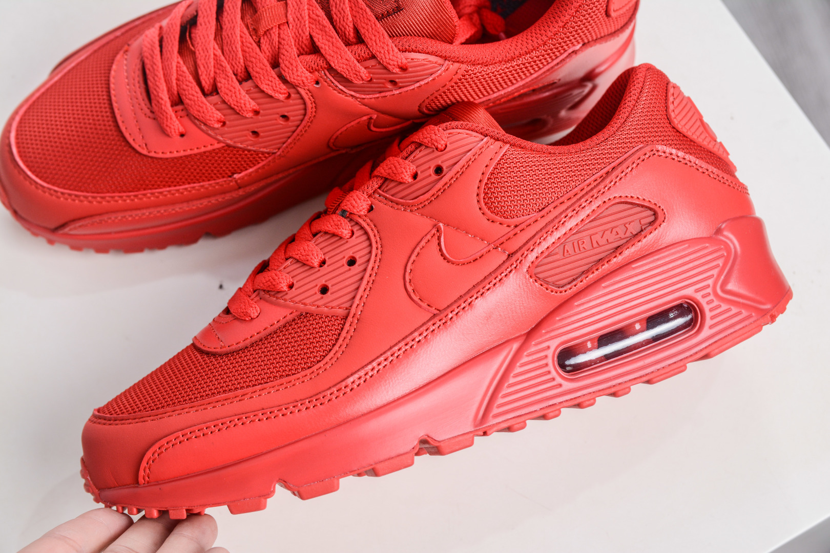 X版 NK Air 90 气垫复古减震跑步鞋 CZ7918-600