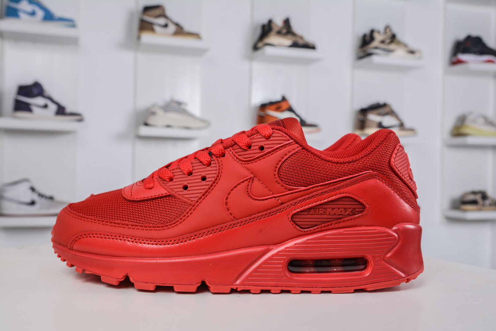 X版 NK Air 90 气垫复古减震跑步鞋 CZ7918-600