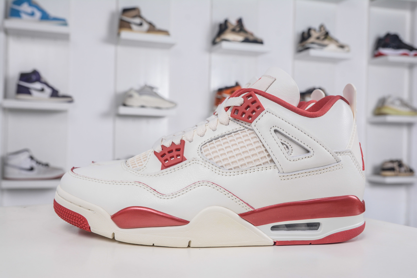Air Jordan 4 ”Sierra Red” 白红 情人节 HV0823-108