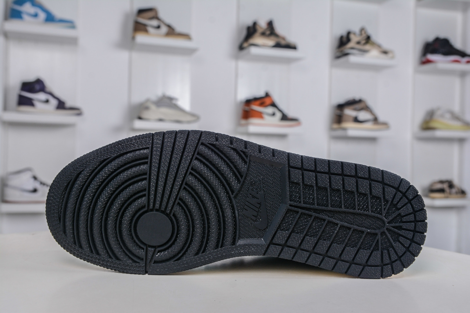 TS x Air Jordan x Stussy AJ1 Low 倒钩低帮联名斯图西-台球黑蓝鬼脸 DD7866-103