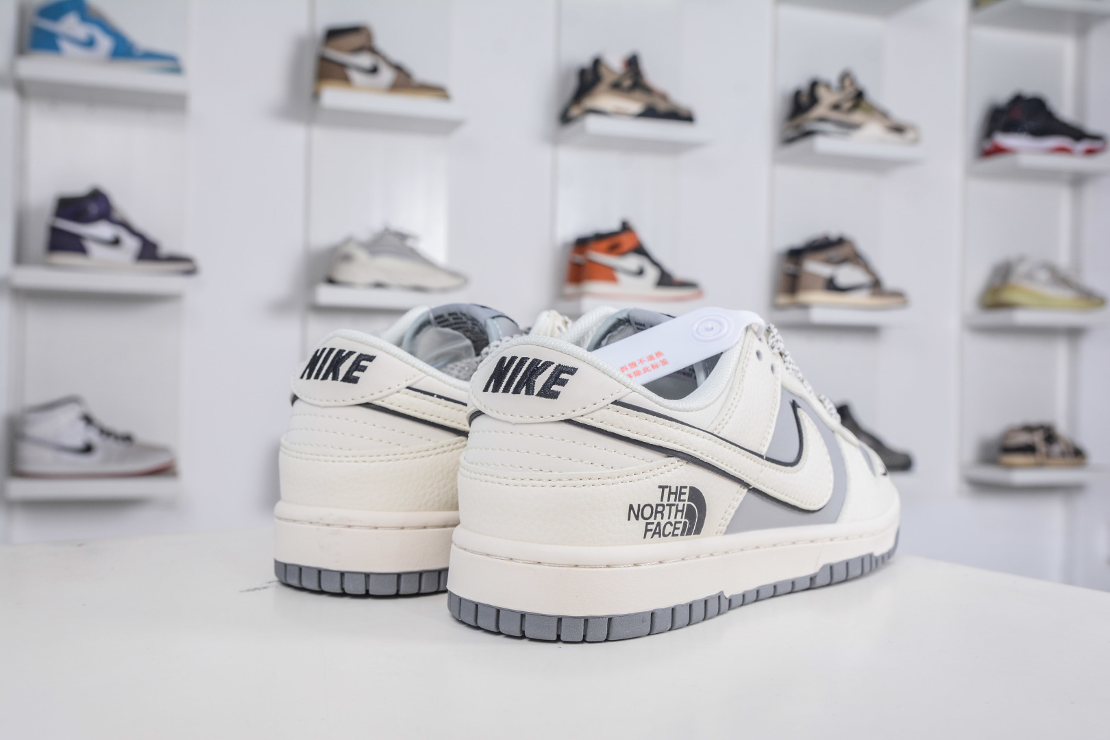 270 Nike SB Dunk Low x The North Face 北面联名-米白灰 JP1628-024