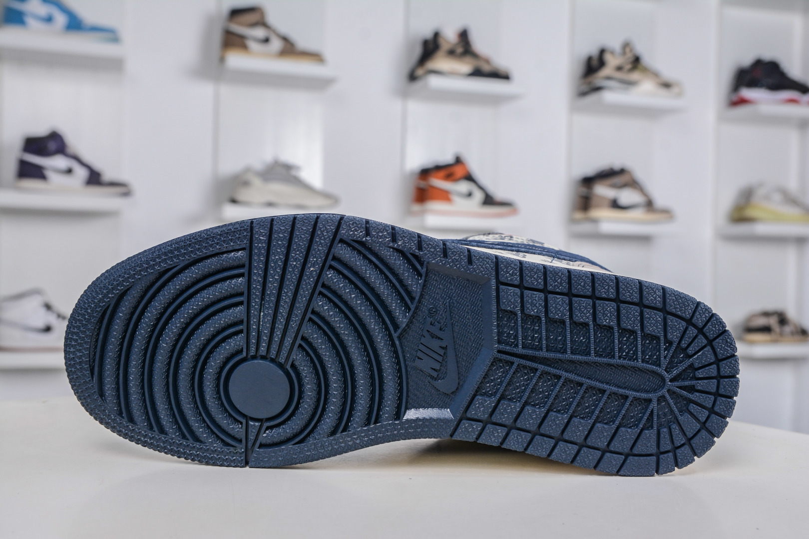 270 Air Jordan 1 Retro Low x Balenciaga x Louis Vuitton LV巴黎世家联名-米灰蓝红 QD1988-008