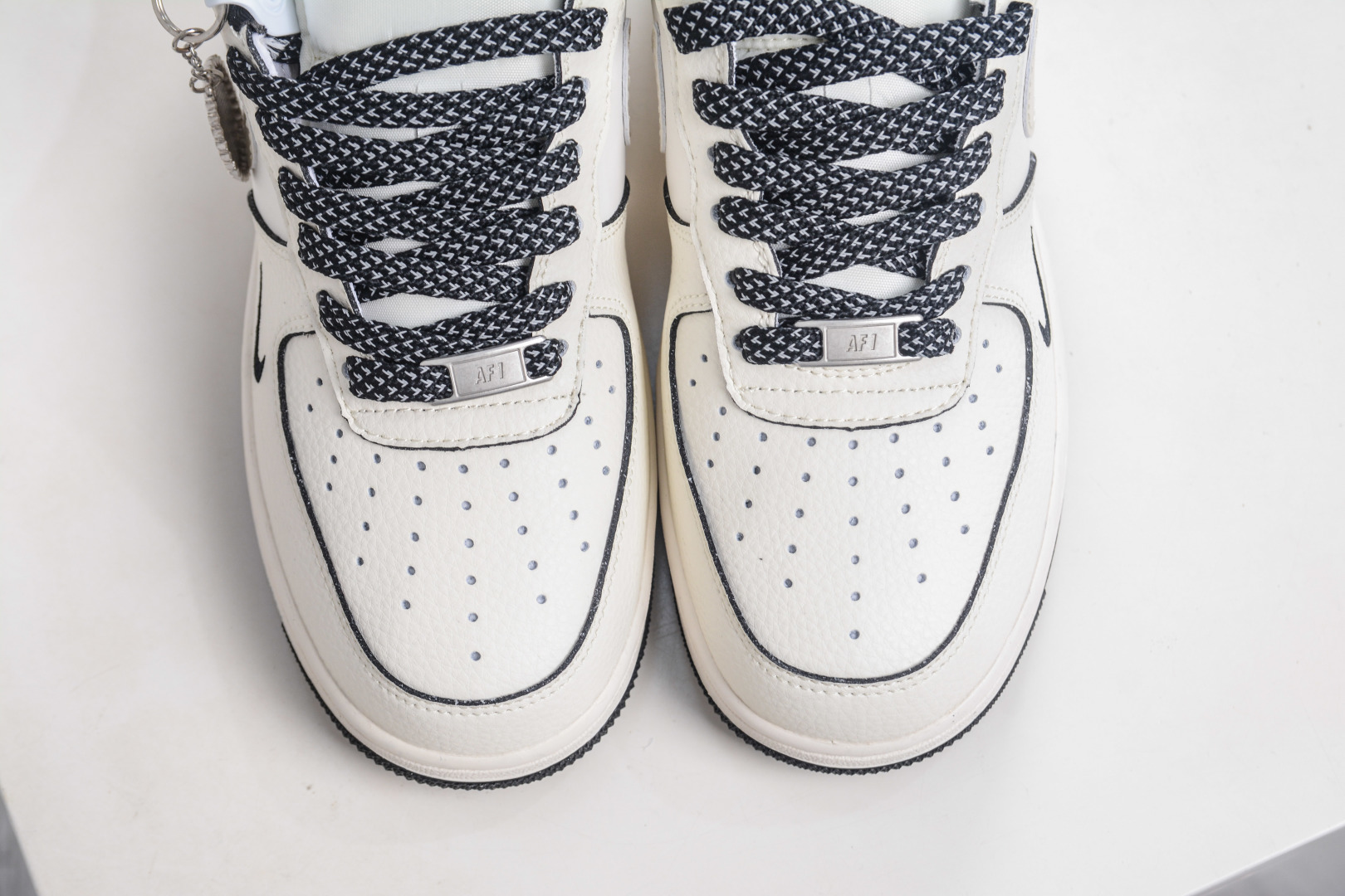 260 Nike Air Force 1 Low 07 x Supreme SUP联名-米白黑 XX3168-220