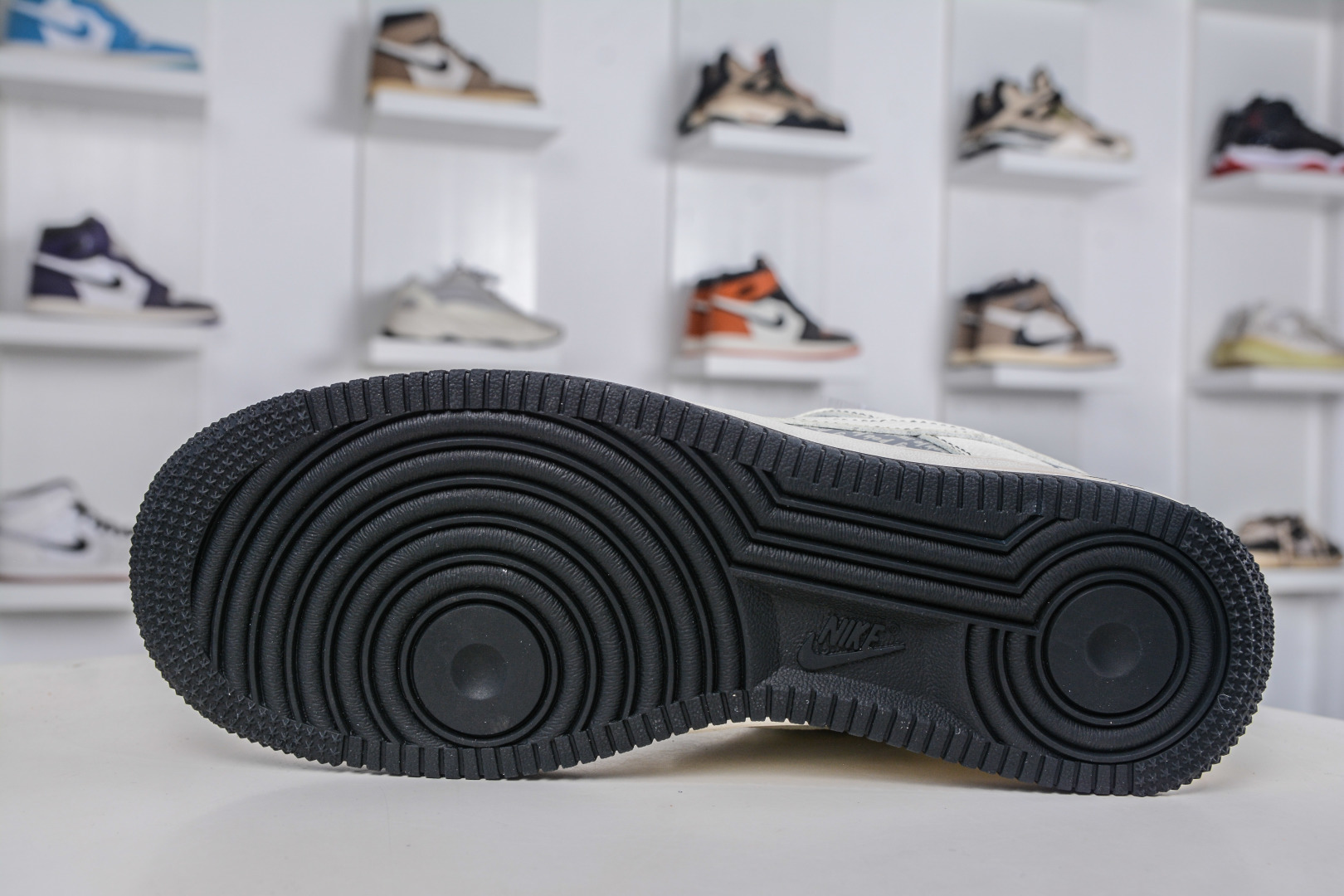 280 Nike Air Force 1 Low 07 x Fear of God FOG联名-米灰黑 JP8028-008